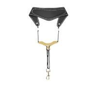 F Fityle Correa para el cuello de saxofón, cómoda, ergonómica, práctica, con gancho de metal, ajustable, ideal para amantes de música.