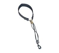 F Fityle Correa para el cuello de saxofón Correa para saxofón Suave Accesorio para instrumento Ligero Cómodo Profesional con gancho para Regalo, Negro