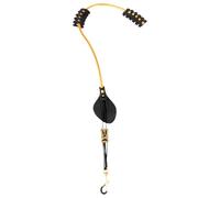 F Fityle Correa para El Cuello Del Saxofón, Universal, Ligera, Ergonómica, Ajustable Y Acolchada, para Principiantes Y Saxofonistas Soprano, Oro