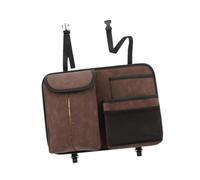 F Fityle COTO ORGANIZADOR DEL SEATO BUARDO Soporte de tejido de liberación rápida Accesorios de viaje universal Botella de agua Bolsa de almacenamiento, CafÉ