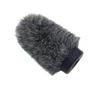 F Fityle Cubierta de micrófono de parabrisas Furry Mic Furry Conveniente Uso Conveniente Ligero Mic Windjammer para la ntg 1 2 3 4, 14cm