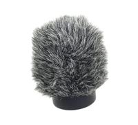 F Fityle Cubierta de micrófono de parabrisas Furry Mic Furry Conveniente Uso Conveniente Ligero Mic Windjammer para la ntg 1 2 3 4, 5cm