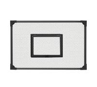 F Fityle Cubierta Superior de Malla para Pantalla de, autoensamblaje, antisaltos, Color Negro, fácil de Usar y multifunción, 50x30cm