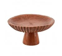 F Fityle Cuenco Industrial Bandeja Bol Fuente Organizador con Toque Decorativo Que la Superficie y Productos Frescos Resina con Adecuado para Comedor Cocina Sala Oficina, Tall
