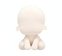 F Fityle Cuerpo de Muñeca Acolchado de Felpa Estructura Ligera sin Diseño Impreso Forma Neutral sin Facciones Adecuado para Crear Decorar Uso Juegos de Niños Regalo Manual, Cuerpo Regordete De 20cm