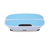 F Fityle de Vibración Home Fitness Machine de Oscilación Activa Placa de Entrenamiento Corporal Equipo de Ejercicio en Casa Máquina Compacta de Apoyo Separadas, Azul Cielo
