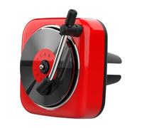 F Fityle Difusor de Automóviles Difusor de de Automóviles Elegantes Accesorios de Decoración Interior de Automóvil con Mecanismo Giratorio Forma Del, Rojo