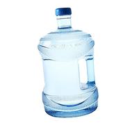 F Fityle Dispensador de Agua, Botella de Agua, Portabotellas de Agua, Barril de Agua Mineral de Alimenticio, Tanque de Agua, Cubo, Barra de Té para Sende, 5L Azul