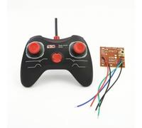 F Fityle Dispositivo de Operación Kit para Placa, Control Remoto De Cuatro Canales + Placa Receptora 27 Frecuencia