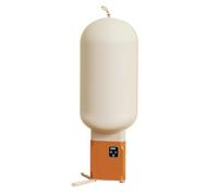F Fityle dor Portátil Caliente Multifuncional dor Plegable con Soporte Plástico Multifunción Electrodoméstico para Viajes, Hogar, Naranja