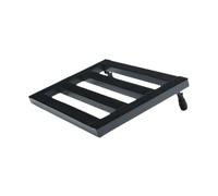 F Fityle Efecto de Guitarra Pedal Pedal Board Efectos de Peso Ligero Aleación de Aluminio de Aluminio para Accesorios de Instrumentos Musicales de Guitarra, 40x32cm