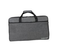 F Fityle Efectos Bolsa de pedal bolso Pedalboard Bolsos de con bolsillo de bolsillo Mango portátil Caja de transporte para el estudio de, 58x34x12.5cm