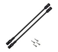 F Fityle Eje de transmisión Eje de transmisión DIY Ensamblaje Reemplazo Reparación de 2,68 Pulgadas - 9,02 Pulgadas para 1/10 RC Crawler Cars Juguetes 4WD, Negro 1 Par