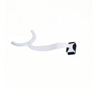 F Fityle Entrenador de Swing de Golf Soporte de Entrenamiento Guía de Postura Control de Anchura Despegue Consistente Material Plástico y Tela Elástica, Blanco