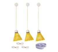 F Fityle Entrenamiento Individual de Bádminton Dispositivo de Entrenamiento de Bádminton Herramienta Práctica Durabilidad Práctica para Un Solo Jugador para Ju, Iluminado