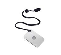 F Fityle Espejo de señales de Supervivencia, 7,6 x 5 cm, Ligero y versátil, con cordón para Actividades al Libre y navegación.