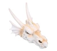 F Fityle Estatua de con Cabeza de dragón para decoración de, artesanía, Coleccionable, Regalo para Amigos, Escultura de Recuerdo, 13.6 X 8 X 7.5 Cm