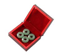 F Fityle Estuche de joyería en miniatura a escala 1:12 o 1:6, mobiliario único de mano de obra fina, caja de maquillaje para casa de muñecas para regalo, Style B