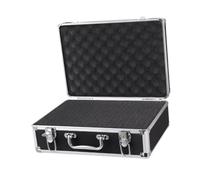 F Fityle Estuche de transporte, caja organizadora de para instrumentos, Maleta de almacenamiento de micrófono inalámbrico, caja de transporte, Style E