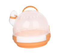 F Fityle Estuche de Transporte para hámster Jaula para Mascotas para Salir Hábitats de fácil Limpieza Viajes Calidez Invernal Refugio para hámster Jaula para, Naranja