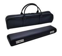 F Fityle Estuche para Flauta con Forro de Franela Maletín Resistente con Asa Portátil Funda de Cuero y Diseño Elegante Adecuado para Prácticas Presentaciones Clases de Música