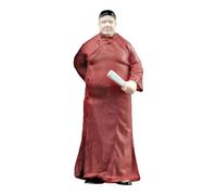 F Fityle Figura de Actor Chino Crosstalk a Escala 1:64, pequeña Estatua, Regalo de cumpleaños, minifigura Pintada a Mano para decoración de casa de muñecas, Ventilador de Cierre