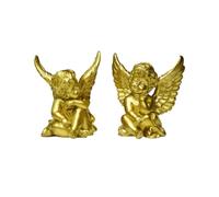 F Fityle Figura de Ángel Estatua Escultura Adorno Decoración de Mesa de Estilo Clásico con Presencia Serena Adecuada para Estantes Auxiliares Recibidores
