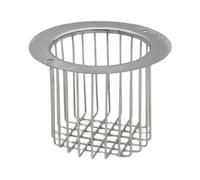 F Fityle Filtro de protección para canalones, colador, evita acumulación de hojas y residuos, antiobstrucción, resistente filtro Downsport de acero, 13.7 Cm X 13.7 Cm X