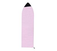F Fityle Funda de calcetín para Tabla de Surf, Organizador de protección, Funda para Tabla de Surf para Tabla Corta, 200cmx50cm Rosa