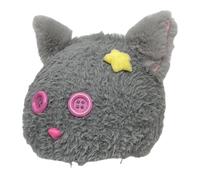 F Fityle Funda de Casco de esquí Suave de Peluche para niñas, niños, Mujeres, Hombres, niños y Adultos, Gris