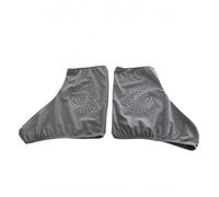 F Fityle Funda para Patines Artísticos Cubierta Protectora Botín Patín Funda Patín Estilo Espiral con Piedras Aplique Nylon Elástico Ajuste Ceñido, Gris, Gris Claro