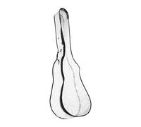 F Fityle Funda protectora para guitarra de concierto, con doble cremallera, portátil, impermeable, transparente, para guitarras clásicas.