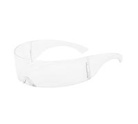 F Fityle Gafas de terre Creative Alien Robot Gafas de terre Visor Cyber Gafas de terre para Boy, blanco