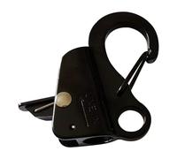 F Fityle Gancho de Anclaje Gancho de Liberación Rápida Gancho Resistente para Bote Gancho de Acero Inoxidable para Sujetar Cuerdas Material Robusto Adecuado Pa, Negro