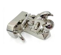 F Fityle Gancho de Remolque para Vehículo Enganche de Bola Articulación de Enganche Soporte de Fijación Bola Redondeada Acero Inoxidable 304 Construcción, Style to 9