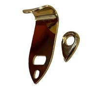 F Fityle Gancho para pulgar para saxofón, reposapiés para, accesorios para instrumentos de viento de madera, soporte para pulgar para saxofón de repuesto, a