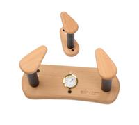 F Fityle Gancho para soporte de guitarra de pared Soporte de guitarra de pared con higrómetro Colgador de pared para guitarra acústica y eléctrica, Style a