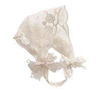 F Fityle Girl Lace Headband Accessory Accessory French Vintage Diseño Soft Novelty Headdress Head Band para festivales, con Bowknot