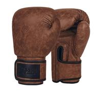 F Fityle Guantes de Boxeo para Adultos, Guantes para Saco de Boxeo, Absorción de Impactos, Guantes de Entrenamiento, Guantes de Sparring para Entrenamientos, M, Marrón 12oz