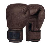 F Fityle Guantes de Boxeo para Adultos, Guantes para Saco de Boxeo, Absorción de Impactos, Guantes de Entrenamiento, Guantes de Sparring para Entrenamientos, M, Marrón Oscuro 12oz