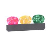 F Fityle Guitar Pick Organizer Bass Pick Display con selecciones de guitarra con portátiles livianos portátiles portátiles Posteador de guitarra para amigos