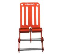 F Fityle Hebilla de cinturón de herramientas de liberación rápida para bolsa de cintura, cierre seguro, pivote de acero inoxidable, versátil para carpinteros, Rojo