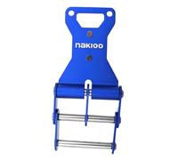 F Fityle Hebilla para cinturón de herramientas, instalación rápida, liberación rápida, aleación de aluminio, para personal de mantenimiento, carpintería y, Azul Fijo