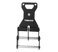 F Fityle Hebilla para cinturón de herramientas, instalación rápida, liberación rápida, aleación de aluminio, para personal de mantenimiento, carpintería y, Negro 60 Mm