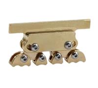 F Fityle Herramienta de instalación de de guitarra de latón para bricolaje, accesorios de reparación de guitarra, resistente, se adapta a radios de