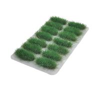 F Fityle Hierba estática Mechones Grupos de vegetación Paisaje Paisaje ferroviario Modelo de Terreno Escena Ligera de Rendimiento Accesorios, Verano Verde