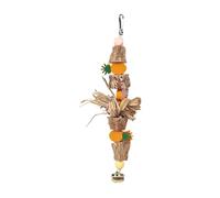 F Fityle Jaula para pájaros de Juguete, Juguete para Masticar pájaros, Equipo de Juego, Juego Creativo, Juguete para Loros, Juguete para rasgar para