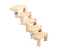 F Fityle Jaula para pájaros, Escalera para Escalar, Juguete para Masticar, ubicación Estable, Soporte de Juego para Loros, Percha para pájaros, agapornis y, 18 X 9.3 X 5.3 Cm