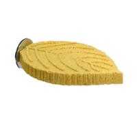 F Fityle Jaula para Perchas de Loros, Accesorios para jaulas de molienda de Patas, Forma compacta para pájaros pequeños, pinzones, periquitos, estación de, Amarillo