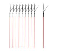 F Fityle Juego de 10 Pinzas de para Modelismo, Herramienta de Manualidades, Organizador de Metal, Pinzas de Alambre Largas, Herramienta de Modelismo